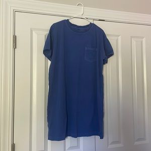 Blue Old Navy T-shirt Dress